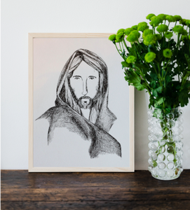 Jesus - Pen & Ink